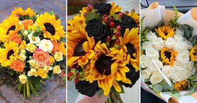 Sunflower and Rose Bouquet Meaning and Ideas