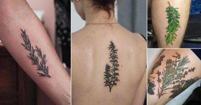 34 Rosemary Tattoo Meaning and Ideas