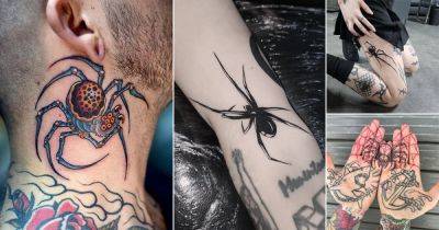 36 Spider Tattoo Meaning and Ideas
