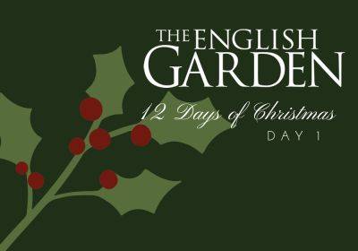 The English Garden advent calendar: Day 1