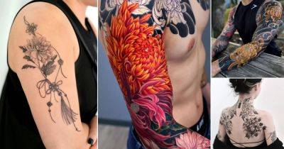 28 Awesome Chrysanthemum Tattoo Designs
