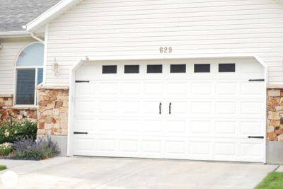 A Beautiful and Surprisingly Affordable Garage Door Makeover