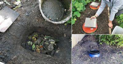 19 In Ground Compost Bin Ideas | DIY Underground Compost Bins