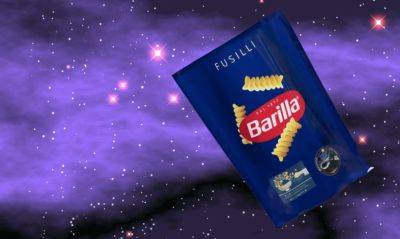 Space Pasta Flying on the Axiom 3 Private Space Mission