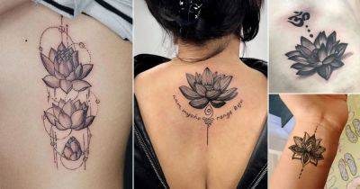 30 Black Lotus Tattoo Meaning and Ideas