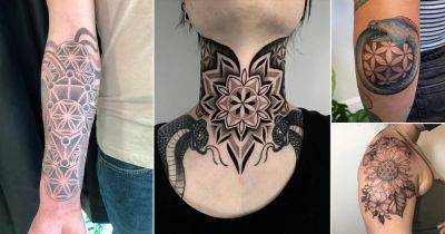 17 Flower of Life Tattoo Ideas