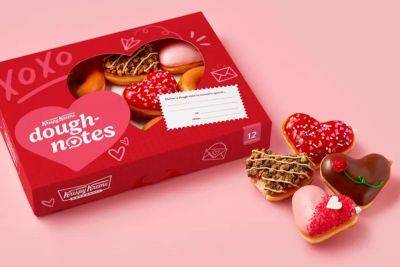 Krispy Kreme Launches 4 New Valentine's-Themed Donuts