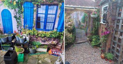 This Shower Curtain Gardening Hack Will Make Your Garden More Beautiful Instantly